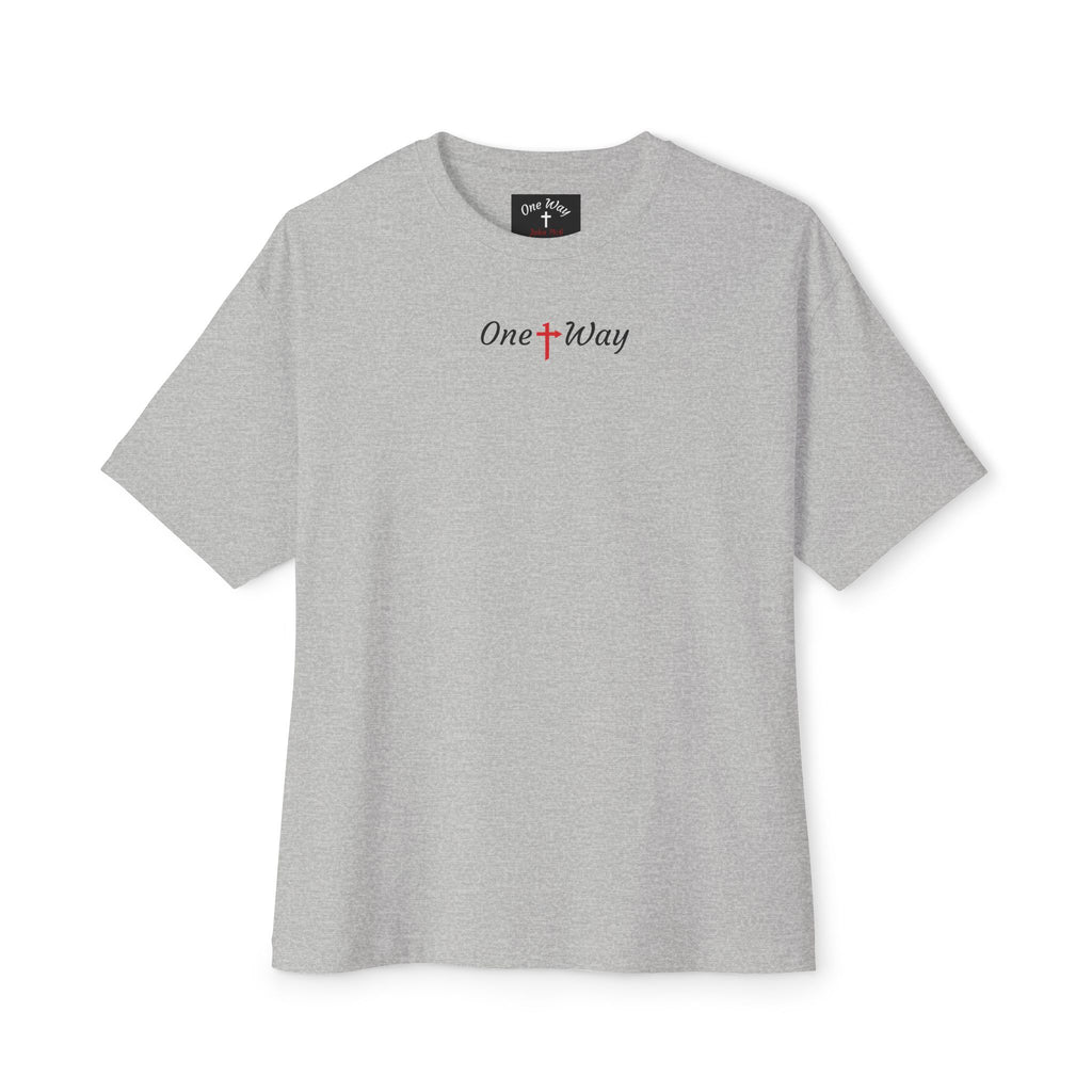 Bella Canvas Boxy Tee - Way of Life - Cross w/ One Way Arrow