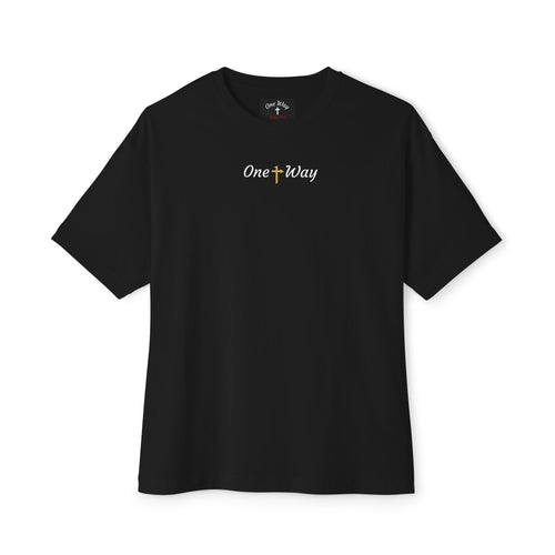 Bella Canvas Boxy Tee - Way of Life - Cross w/ One Way Arrow