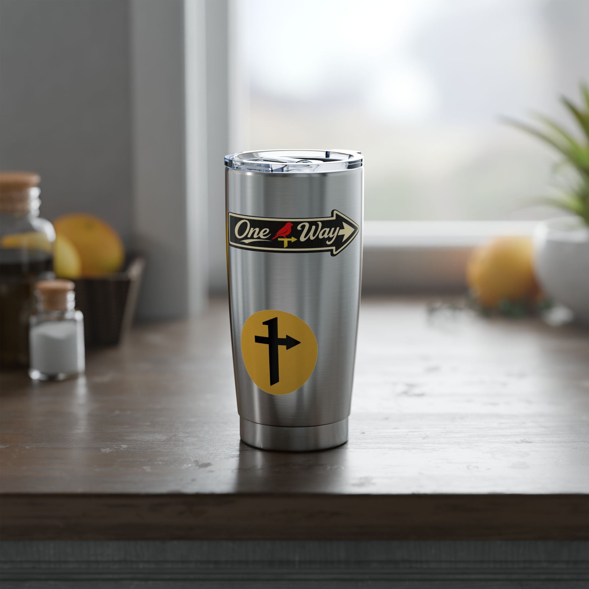 Stainless Steel Tumbler — 20oz Insulated Travel Cup