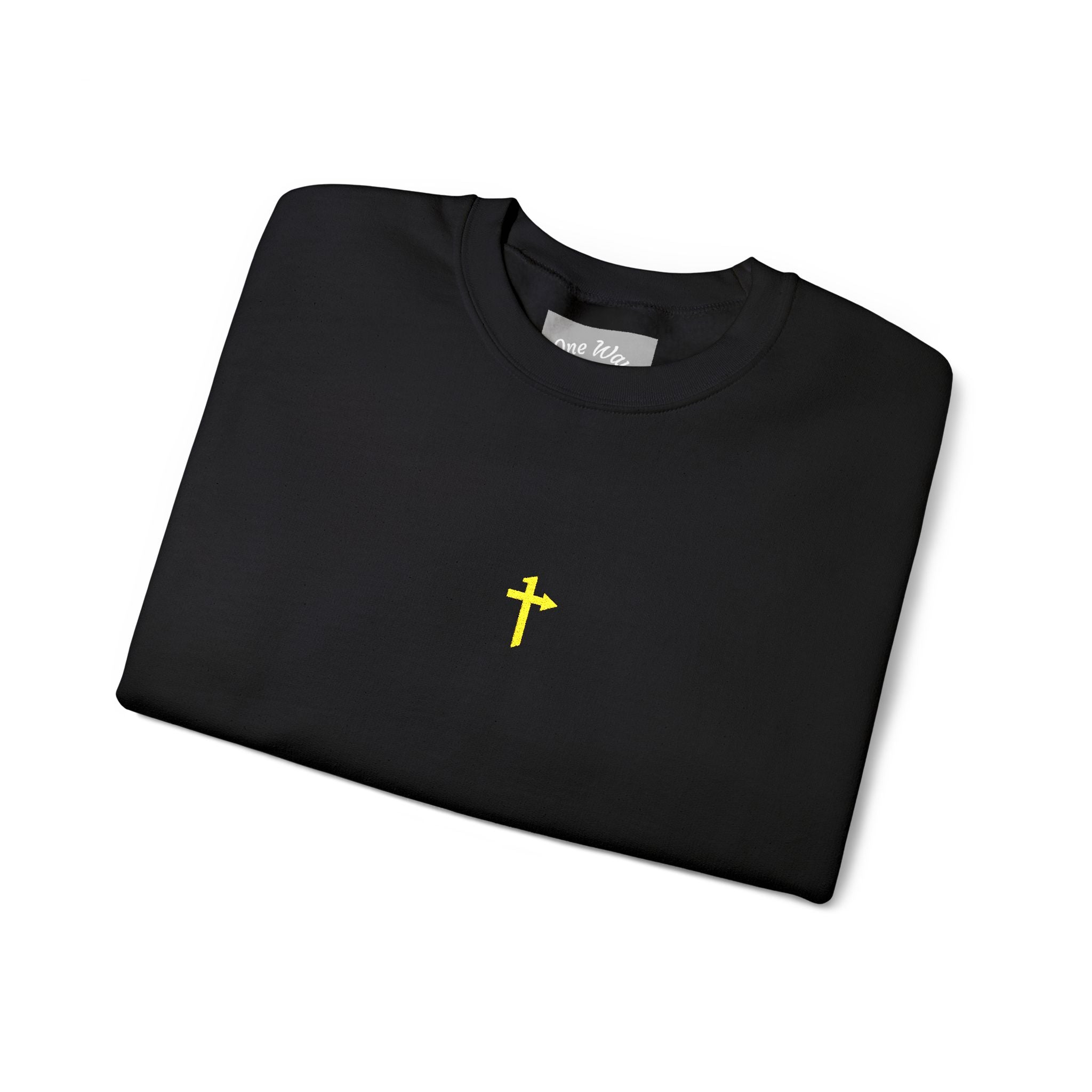 Heavy Gildan Embroidered - Way of Life - Cross