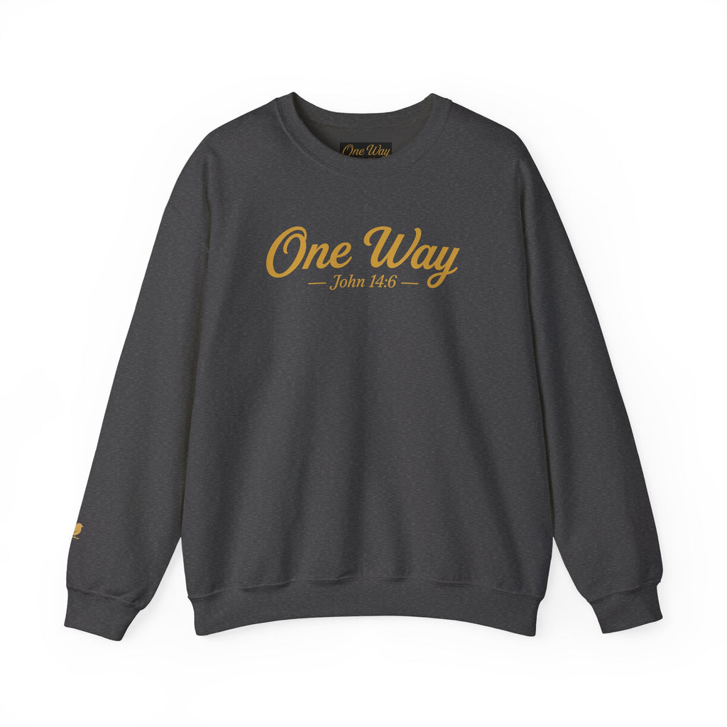 Gildan - Crew Neck - ONE WAY - John 14:6