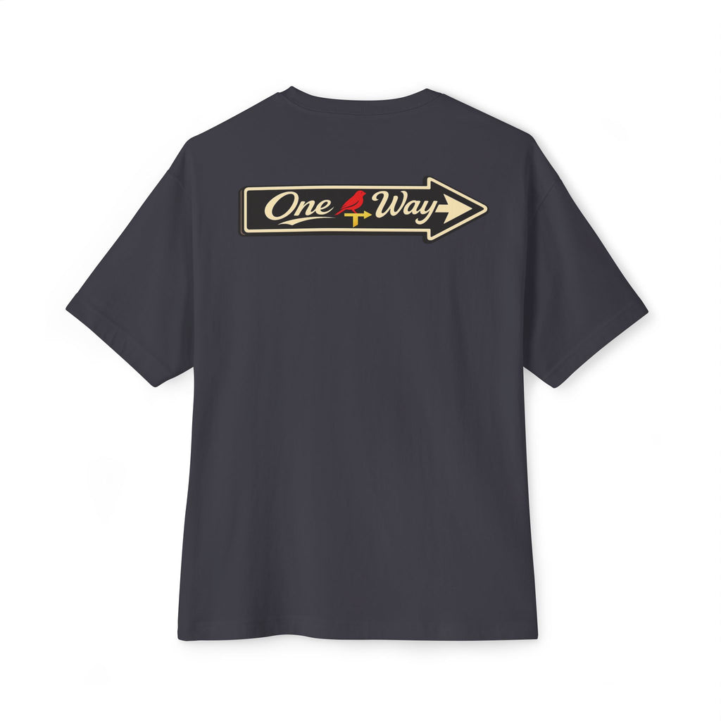 Bella Canvas Boxy Tee - Way of Life - Cross w/ Finch