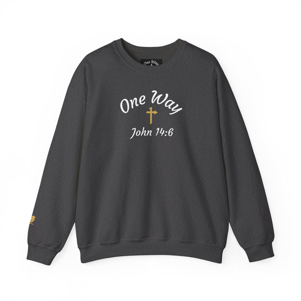 Gildan - Crew Neck - ONE WAY - John 14:6