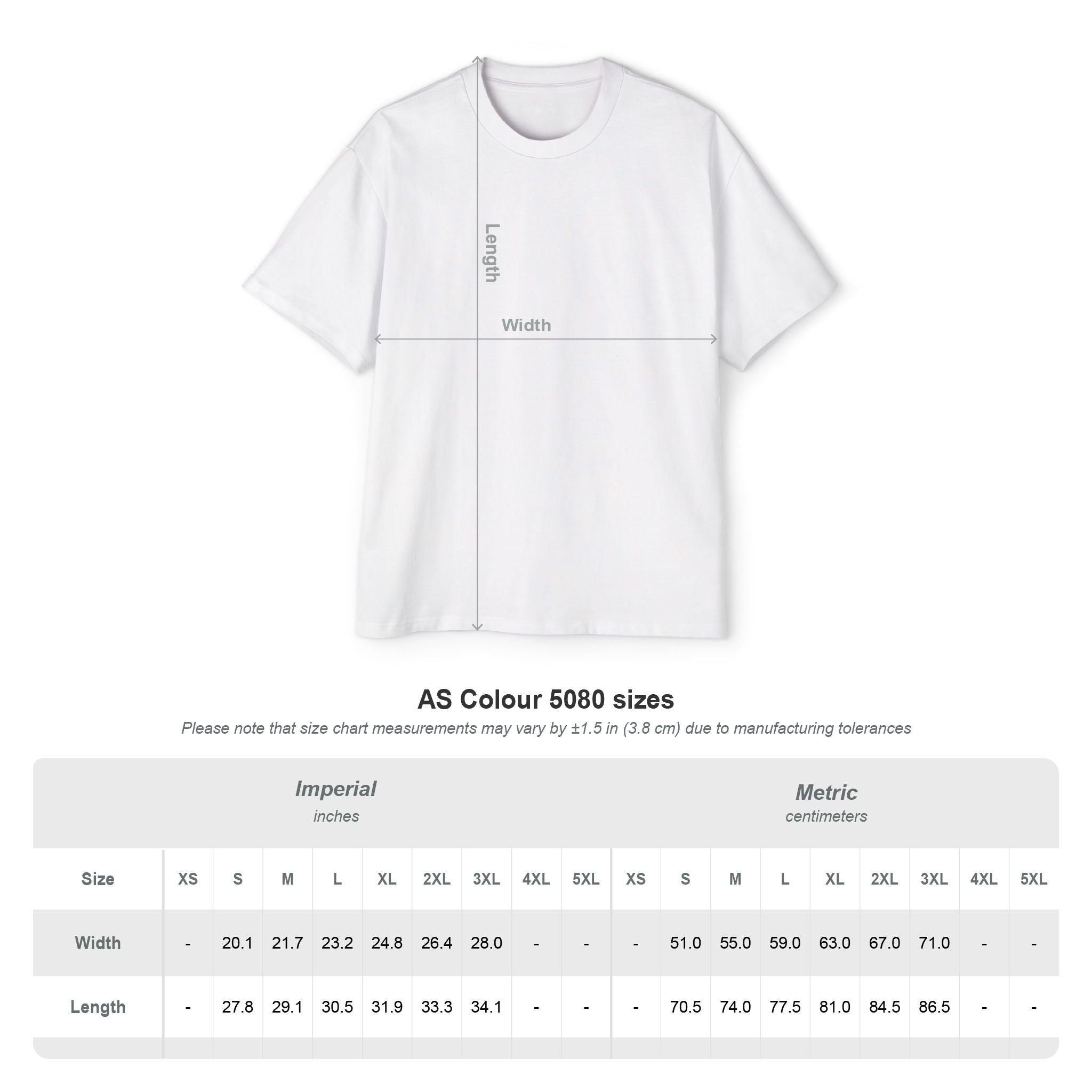 AS Colour Over Sized Tee - Life Style - Rustic