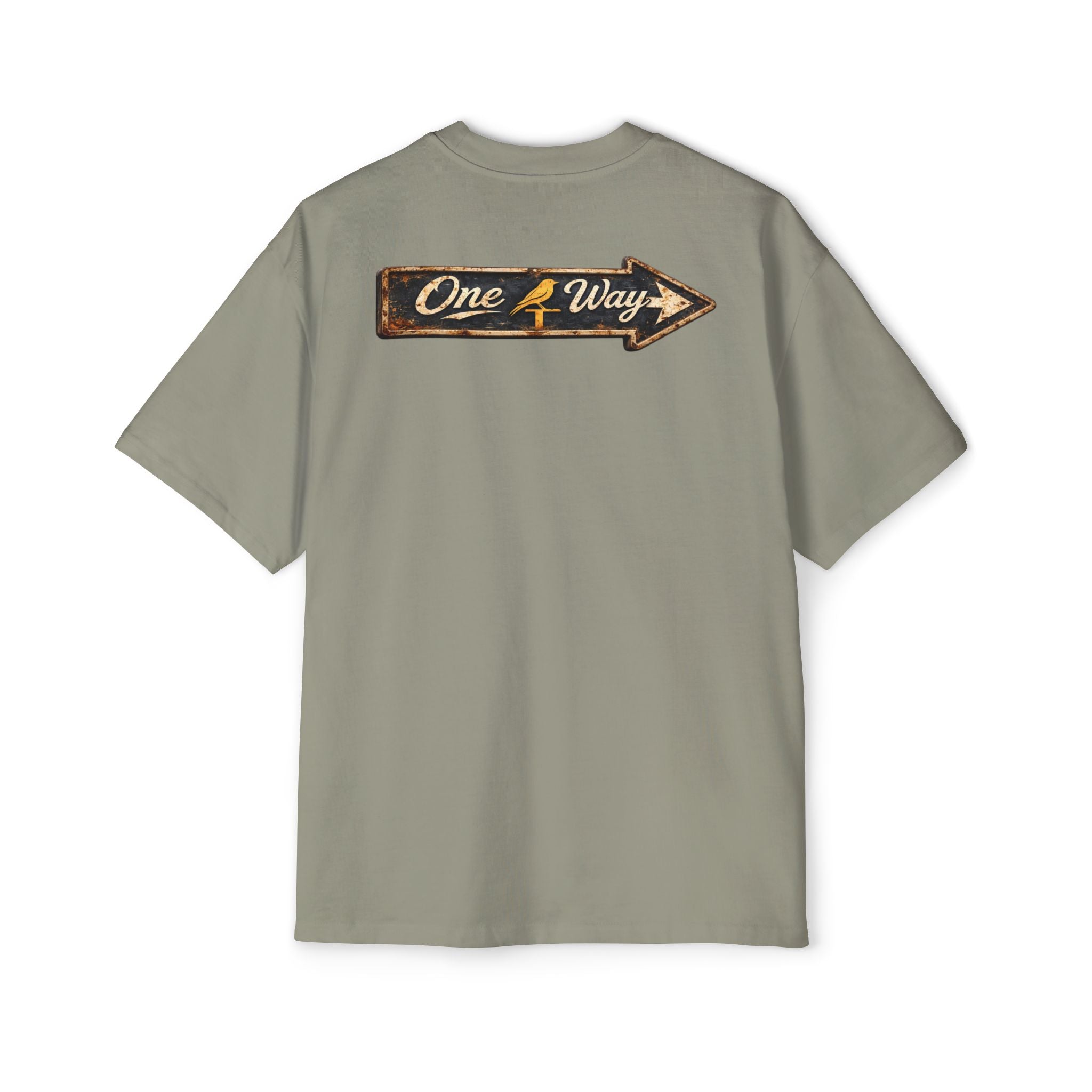 AS Colour Over Sized Tee - Life Style - Rustic