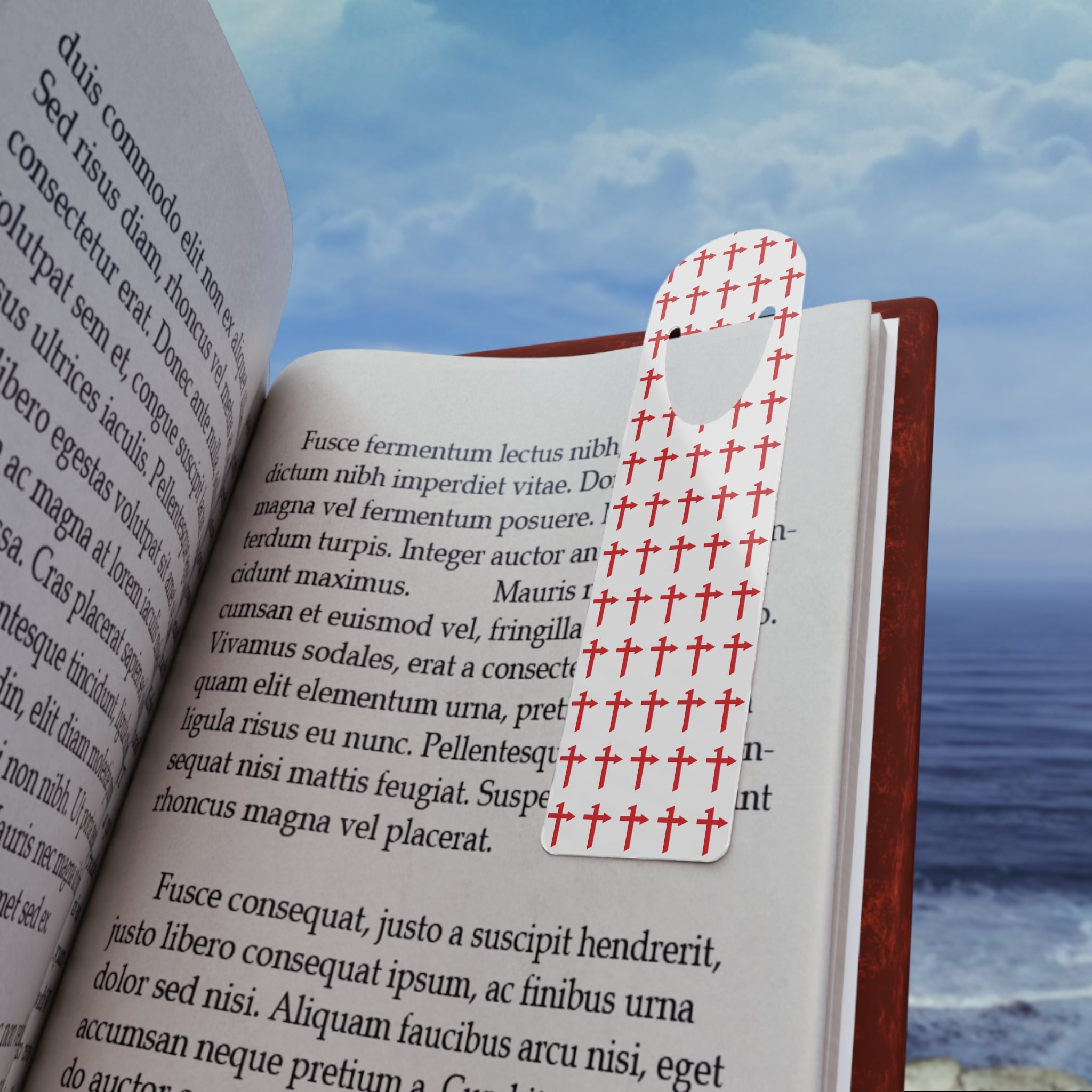One Way Metal Bookmark