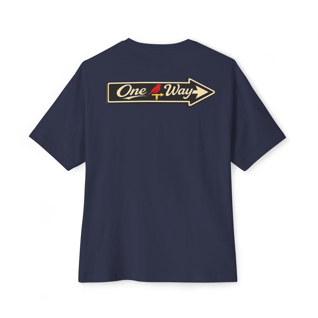 Bella Canvas Boxy Tee - Way of Life - Cross w/ Finch