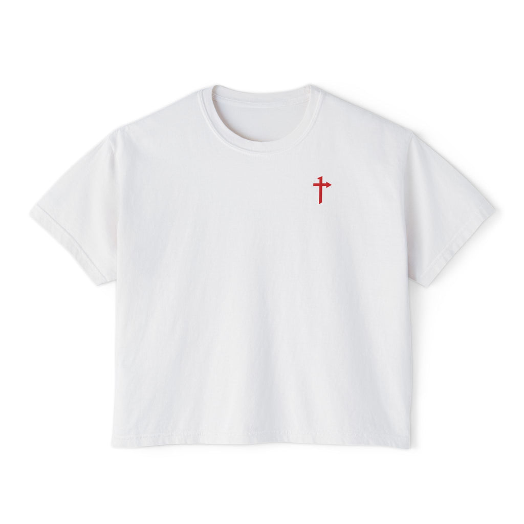 Comfort Colors Boxy Tee - Way of Life - One Way Cross