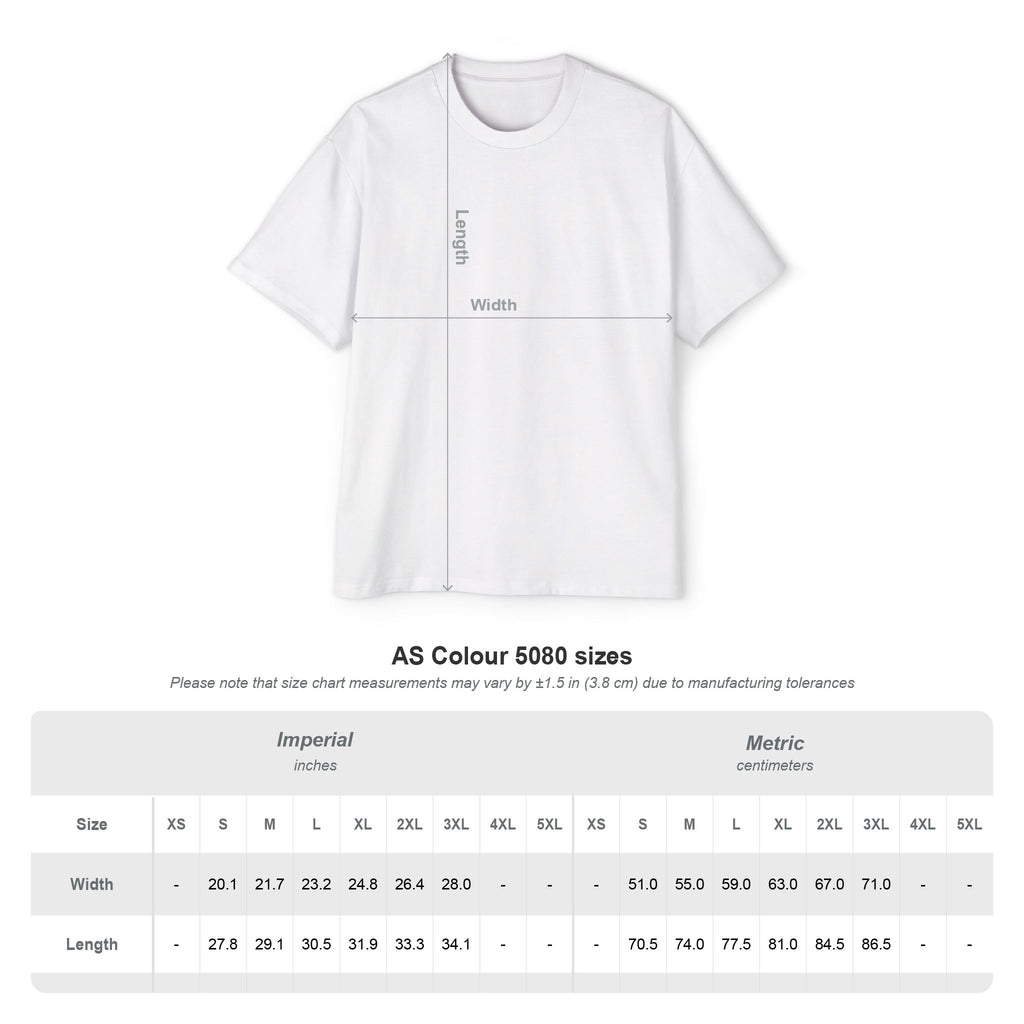 AS Colour Over Sized Tee - Life Style - One Way