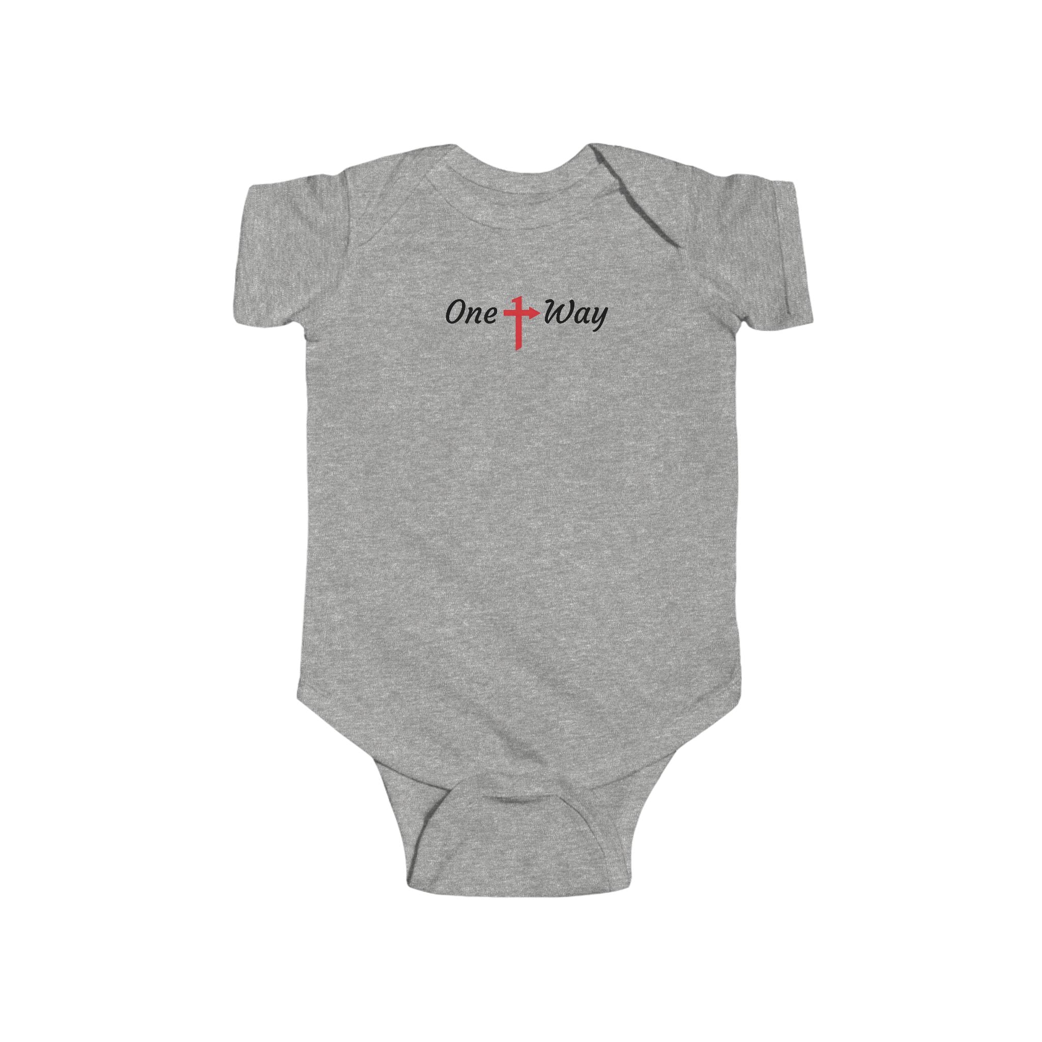 Infant Bodysuit - One Way w/ Cross