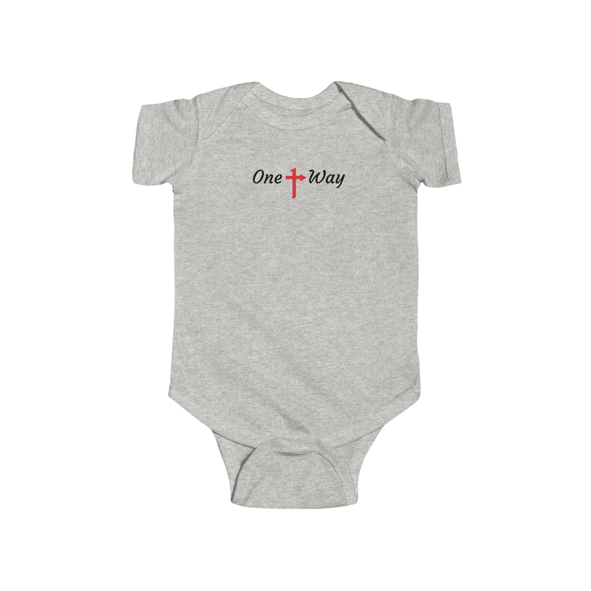 Infant Bodysuit - One Way w/ Cross