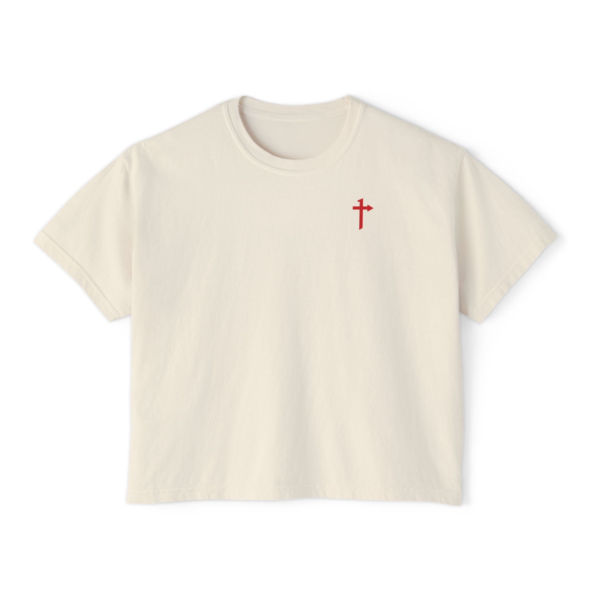 Comfort Colors Boxy Tee - Way of Life - One Way Cross