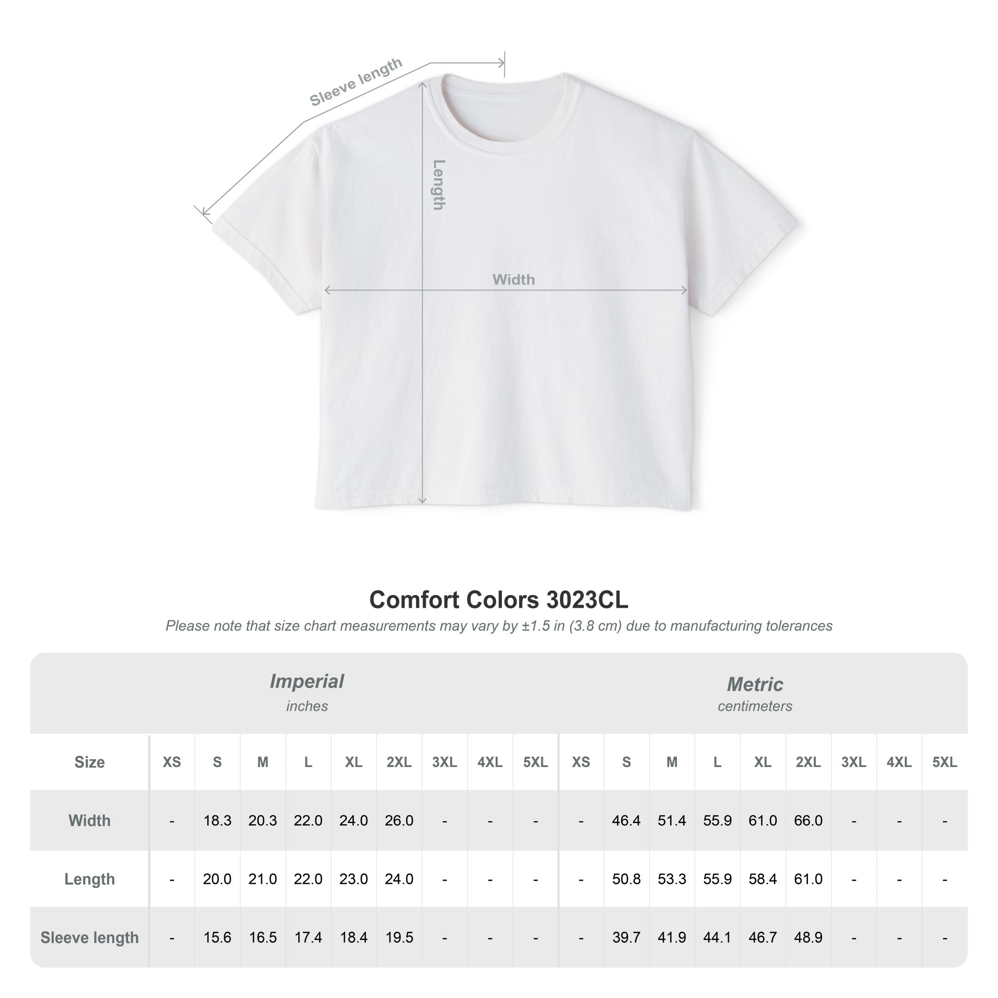 Comfort Colors Boxy Tee - Way of Life - One Way Cross