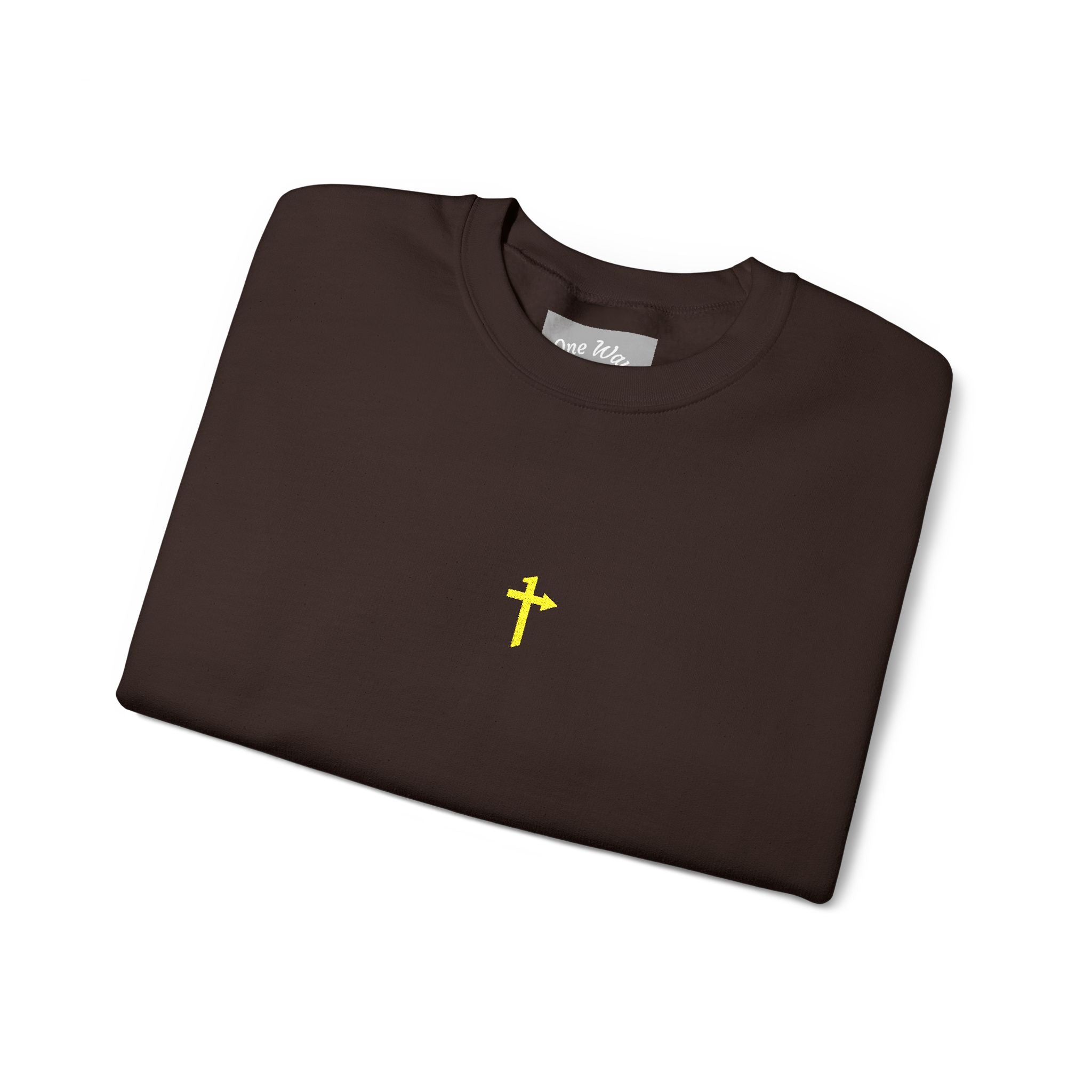 Heavy Gildan Embroidered - Way of Life - Cross