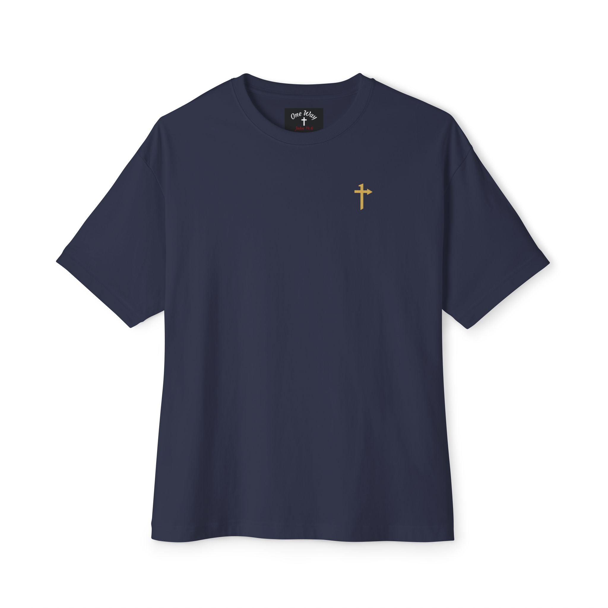 Bella Canvas Boxy Tee - Way of Life - Cross w/ Finch
