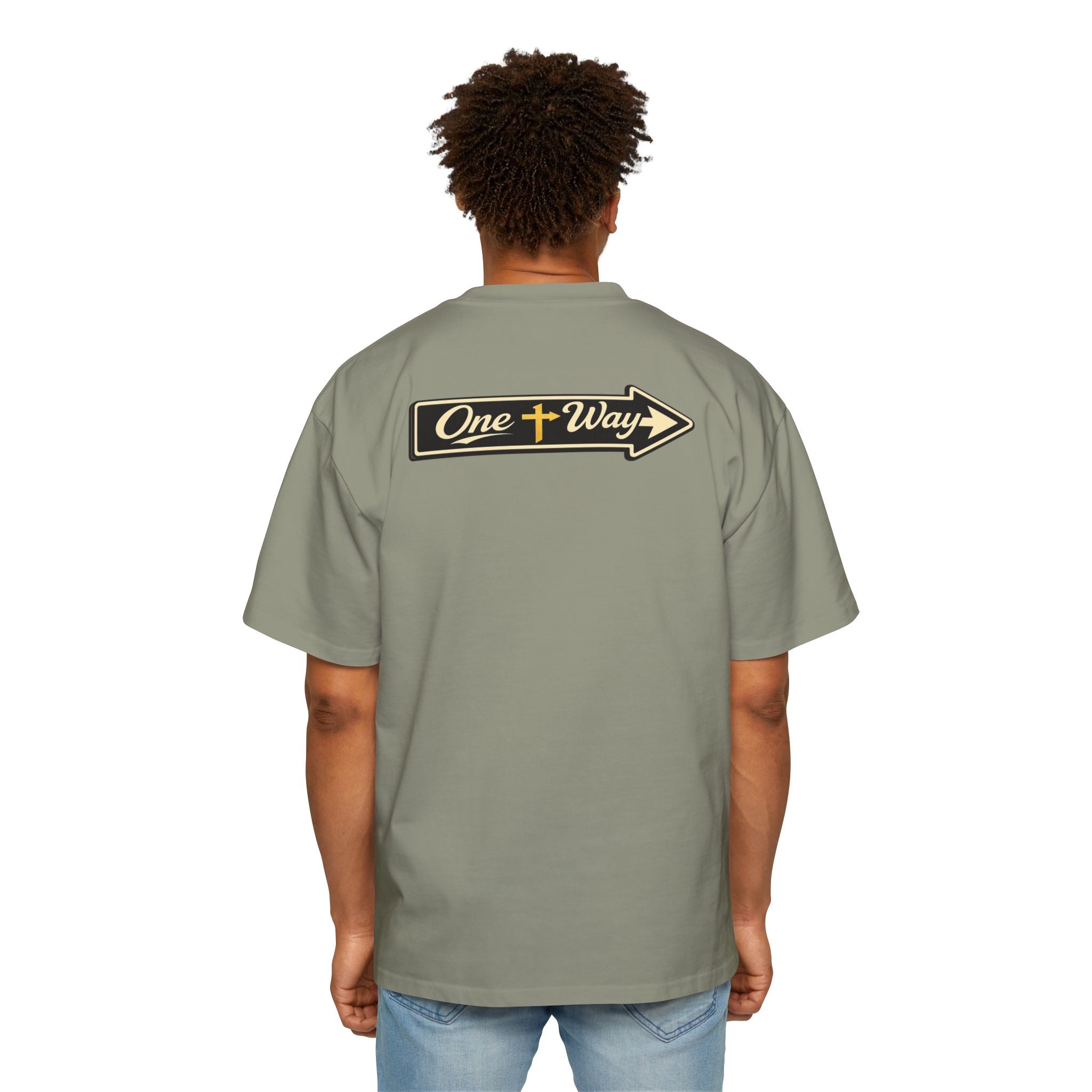 AS Colour Over Sized Tee - Life Style - One Way