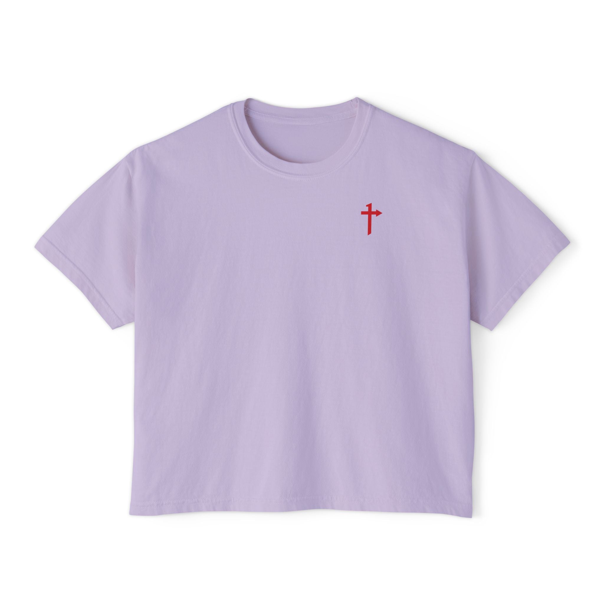 Comfort Colors Boxy Tee - Way of Life - One Way Cross