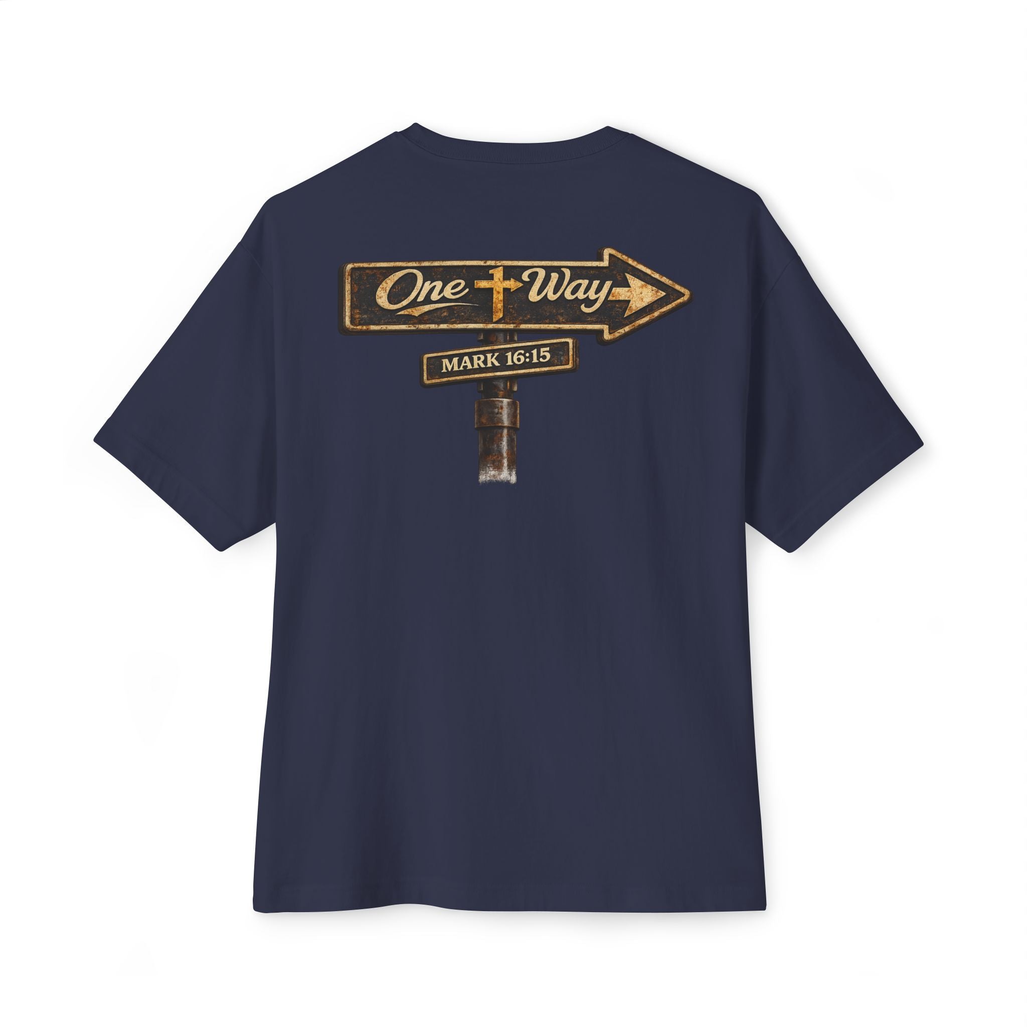 Bella Canvas Boxy Tee - Way of Life - Rustic Mark 16:15