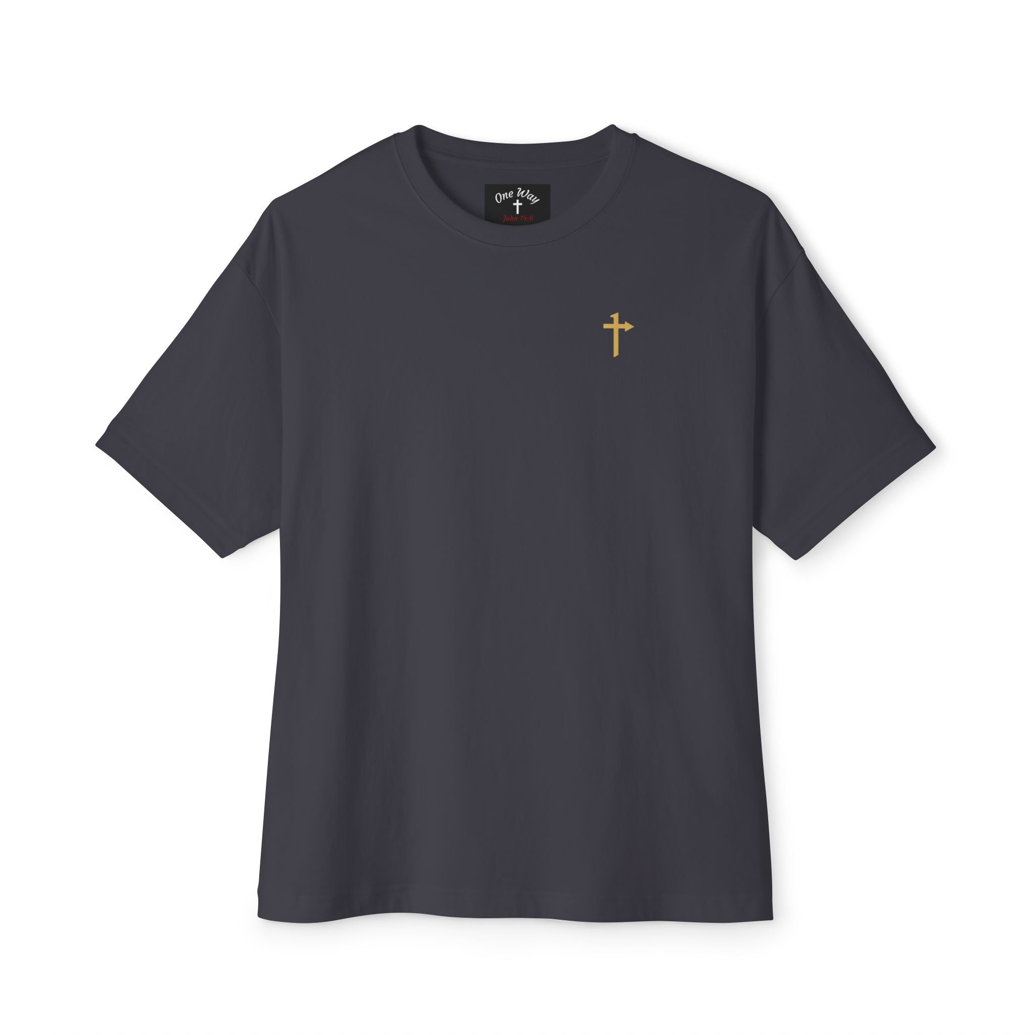 Bella Canvas Boxy Tee - Way of Life - Cross w/ Finch