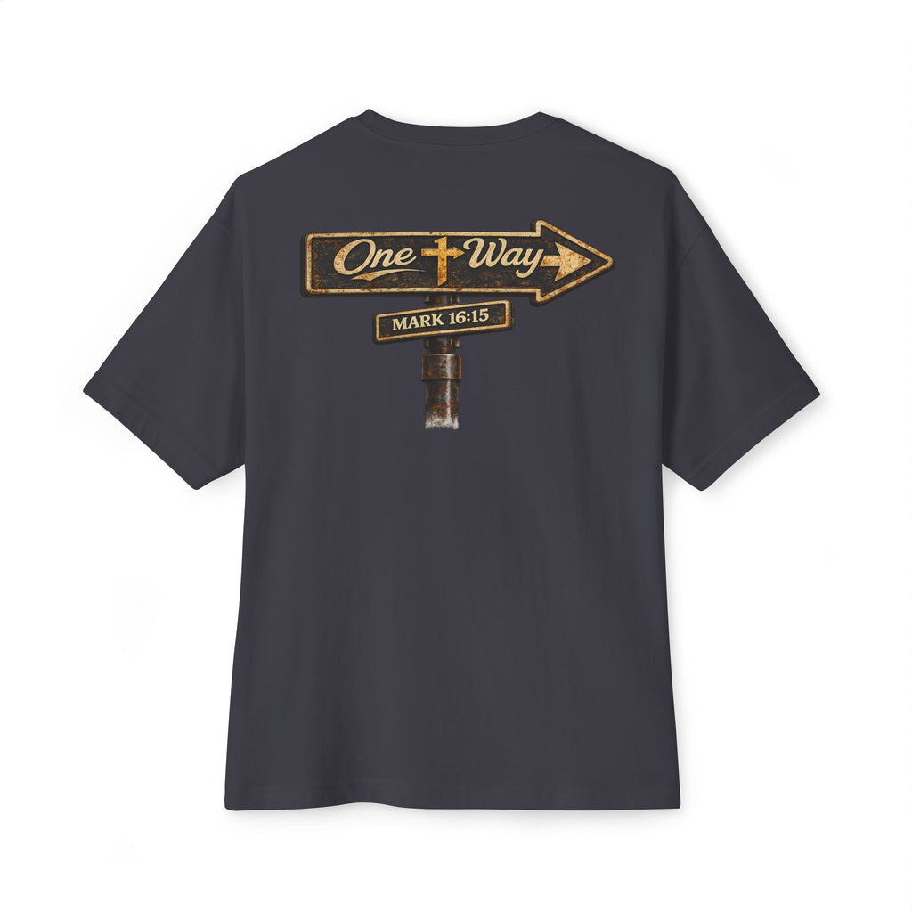 Bella Canvas Boxy Tee - Way of Life - Rustic Mark 16:15