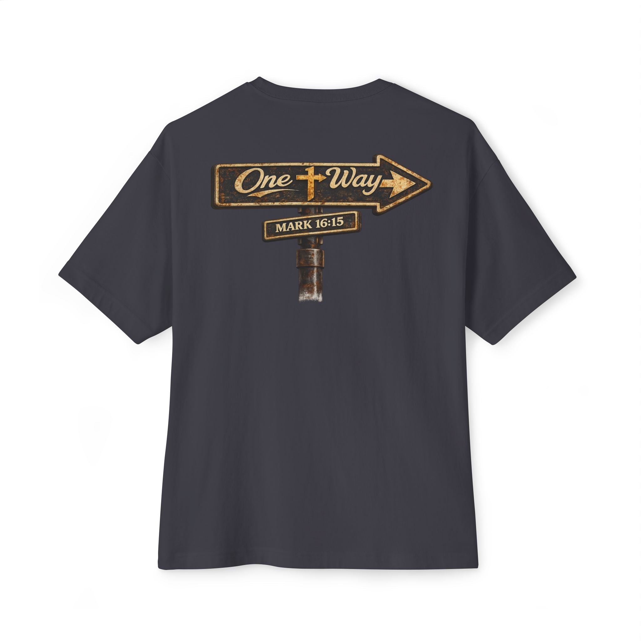 Bella Canvas Boxy Tee - Way of Life - Rustic Mark 16:15